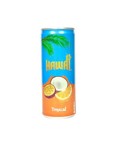 Hawaï Tropical Canettes Slim 25Cl