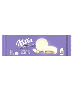 Milka Wafer Choco Blanc 180g