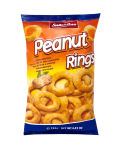 Snackline Peaunut Rings 125G