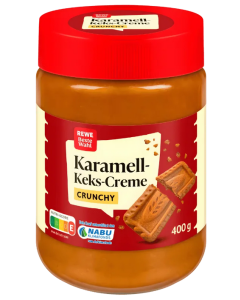 Rewe pate biscuit-caramel crunchy 400g