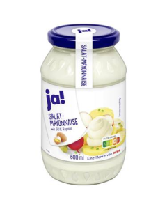 Ja! Mayonnaise Cristal 500 G