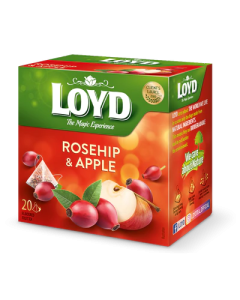 Loyd assortiment de thés églantier et pomme 20 sachets