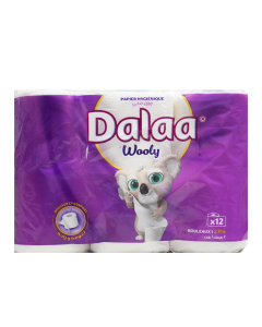 Dalina By Wooly Papier Toilette 12 Rlx X4