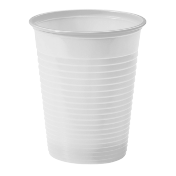 Verre du palstique blanc /P