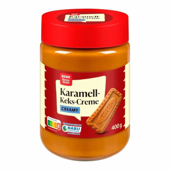 Rewe pate biscuit-caramel creamy 400g