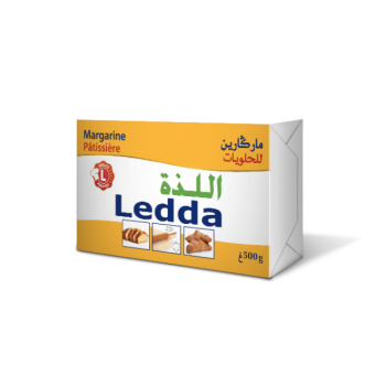 Margarine Pâtissière En Plaquette 250G - Ledda