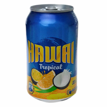 Hawaï Tropical Canette 33Cl