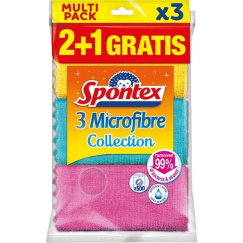 Tissu Microfibre ( 3U) Spontex