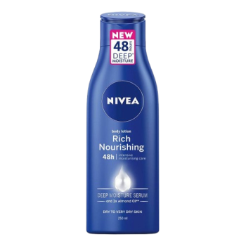 Nivea Lait Body 250 Ml Nourrissant Bleu