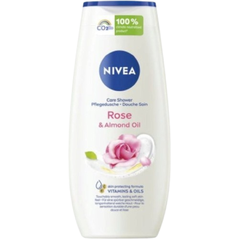 Nivea Gel Douche 250 Ml Blanc Care & Rose