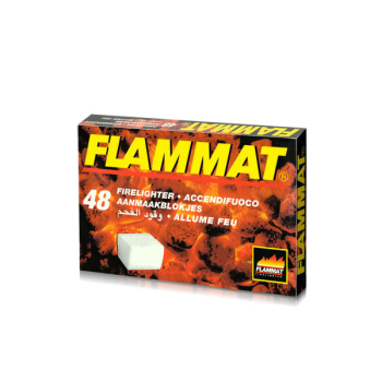 Flammat Allume Feu 48 Cubes Petrol