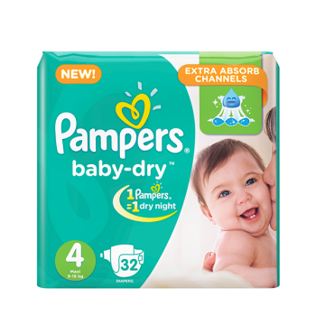 Pampers Maxi N°4 32U