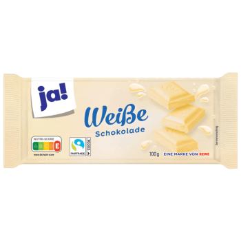 Ja! Chocolat Blanc 100 G
