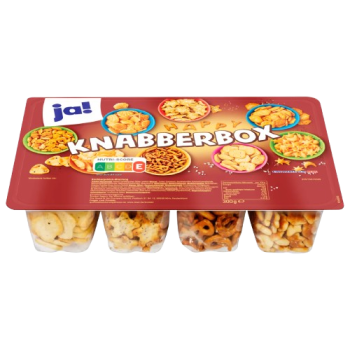 Ja! Assortiment de biscuits apéritifs salés 300g