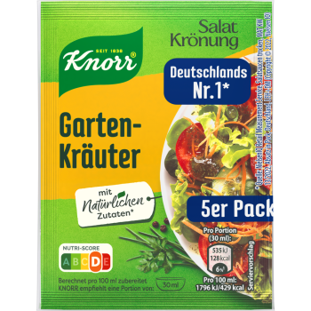 Assaisonnement Salades Garten Krauter
