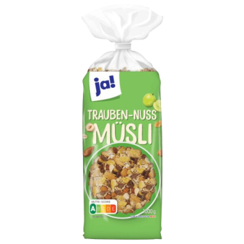 Ja! Muesli Céréales Complètes 1Kg - Nature