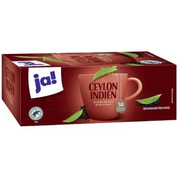 Ja! Infusion Ceylan-Inde 50 sachets