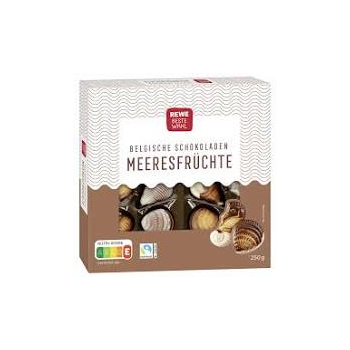 Rewe Meeresfruchte Schokoladen 250G