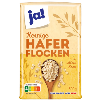Ja! Flocons d’avoine kernige 500 g