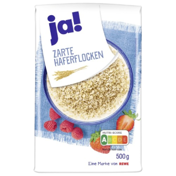 Ja! Flocons d’avoine zarte 500 g