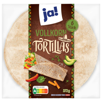 Tortillas Ja! Weizen 372G - 25Cm