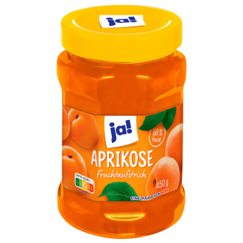 Ja! Confiture Abricot 60% 450g