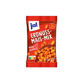Ja! Mélange maïs & cacahuètes 150 g
