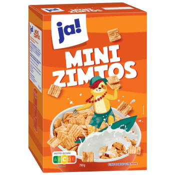 Ja! Corn Flakes Mini à la cannelle 750 g