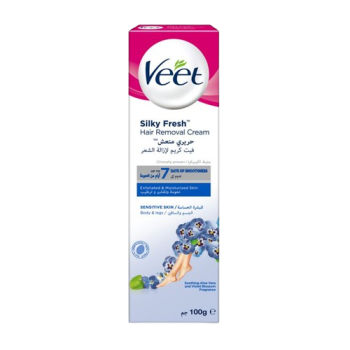 Veet Crème Dépilatoire Peaux Sensibles 100Ml-Veet