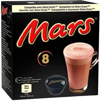 Mars – Capsules de Chocolat Chaud x8