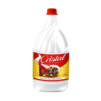 Cristal Huile de Table 100% Végétale 5L