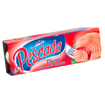 Pescada Thon à la Sauce Tomate x3