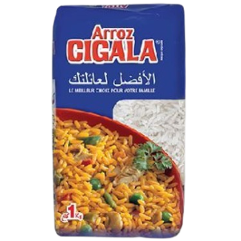 Riz Long Blanchi Cigala 1Kg