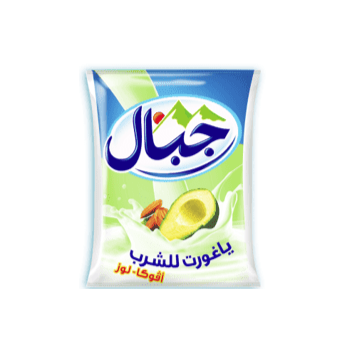 Jibal Yaourt à Boire en Sachet Avocat & Amande 235g
