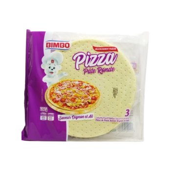 Pizza Pate Ronde Ognion Et Ail