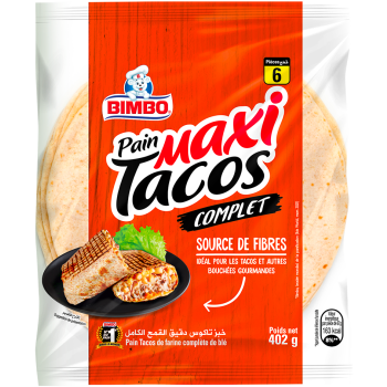 Bimbo Maxi Tacos Complet x6 402g
