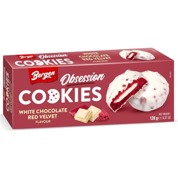 Bergen Cookies Red Velvet 128G