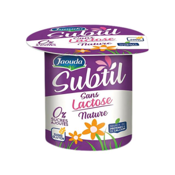 Yaourt Subtil Sans Lactose Jaouda