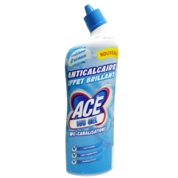 Ace Wc Gel Anticalcaire Océanique 750ml