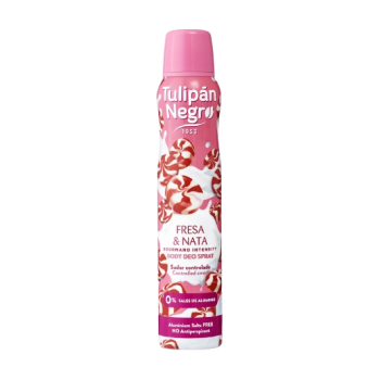 Tulipán Negro Déodorant Spray Fraise & Crème 200 ml