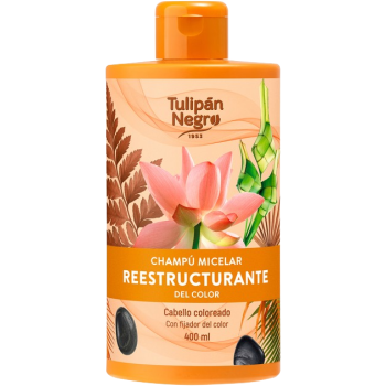 Tulipan Negro Shampoo Ristrutturante Colore Micellare 400 Ml