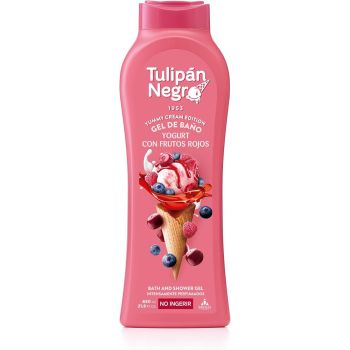 Tulipan Negro Gel Douche Yaourt aux Fruits Rouges 650ml