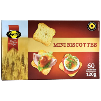 Ayala Mini Biscottes 60U, 120G