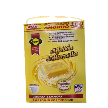 Ayala détergent au savon de marseille 9.8Kg