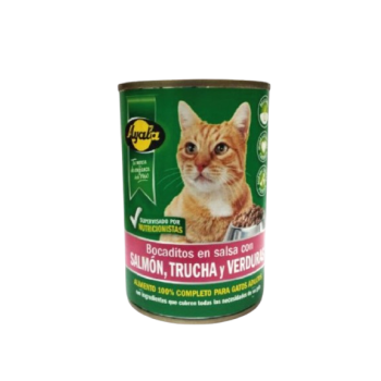 Ayala pâtée pour chat au saumon, truite et légumes 415g