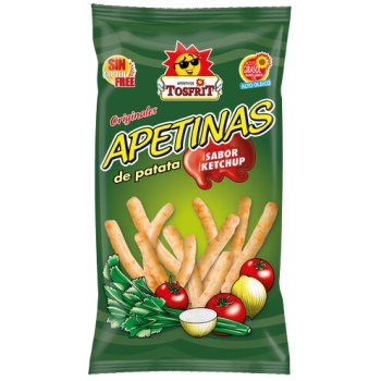 Apetinas De Patata Sabor Ketchup 25g