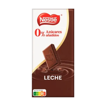 Nestlé Chocolat Sans Sucre Au Lait 16 X 115 G
