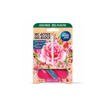 WC active gel-block rose & lily