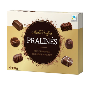 Maitre Truffout Chocolats Fins Chocolats Exquis 180g