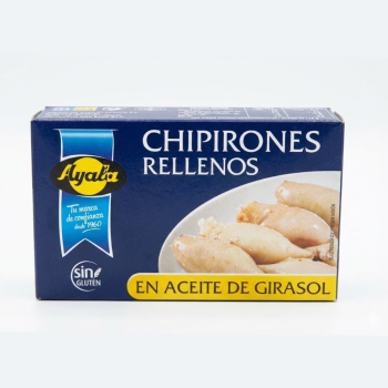 Ayala Calmars farcis a l’huile de tournesol 115g
